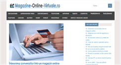 Desktop Screenshot of magazine-online-virtuale.ro
