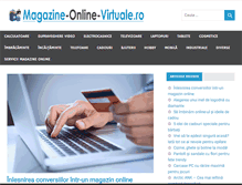 Tablet Screenshot of magazine-online-virtuale.ro